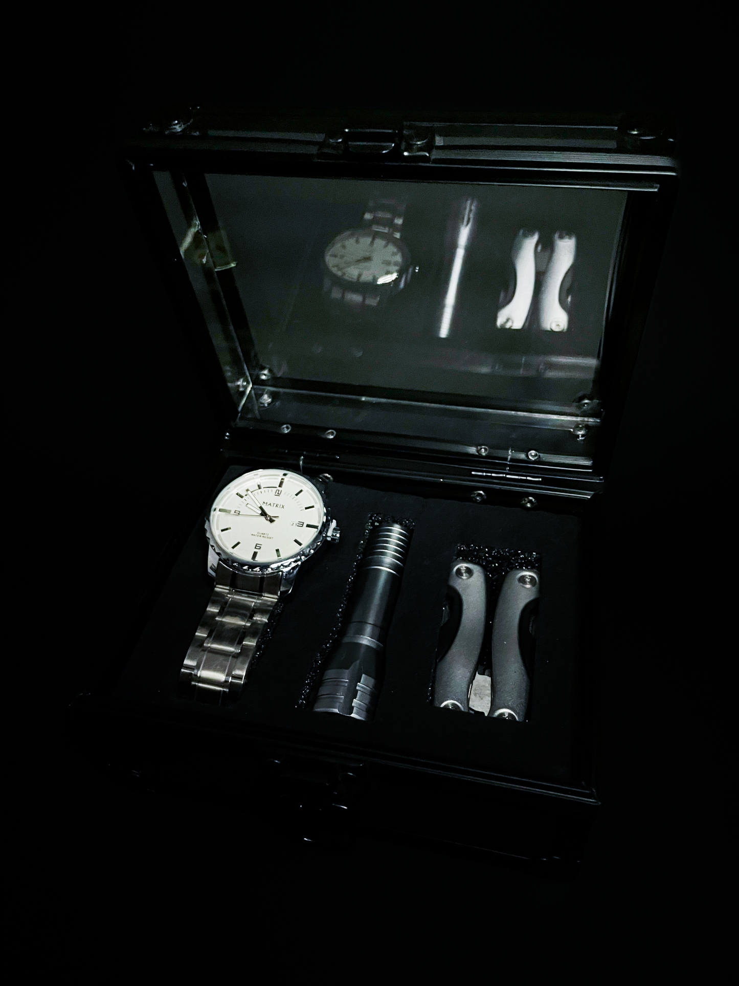RELOJ COMBO MATRIX 4 EN 1