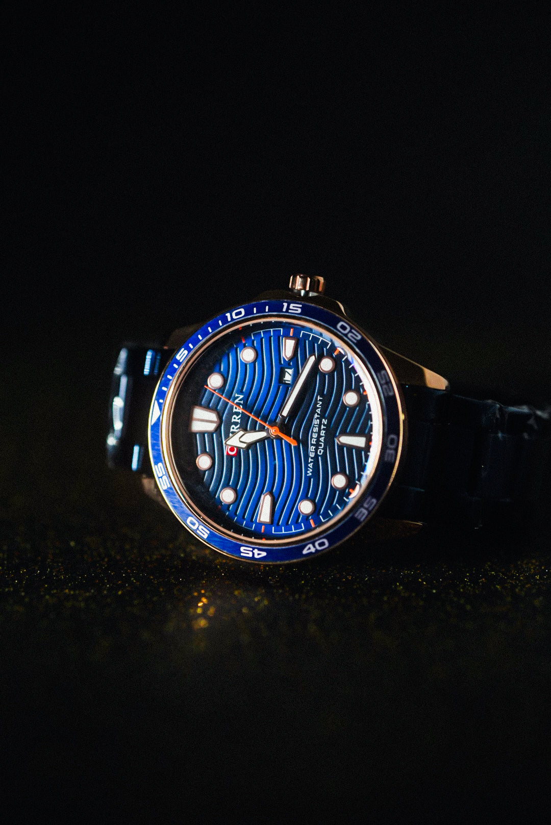 RELOJ CURREN METAL AZUL