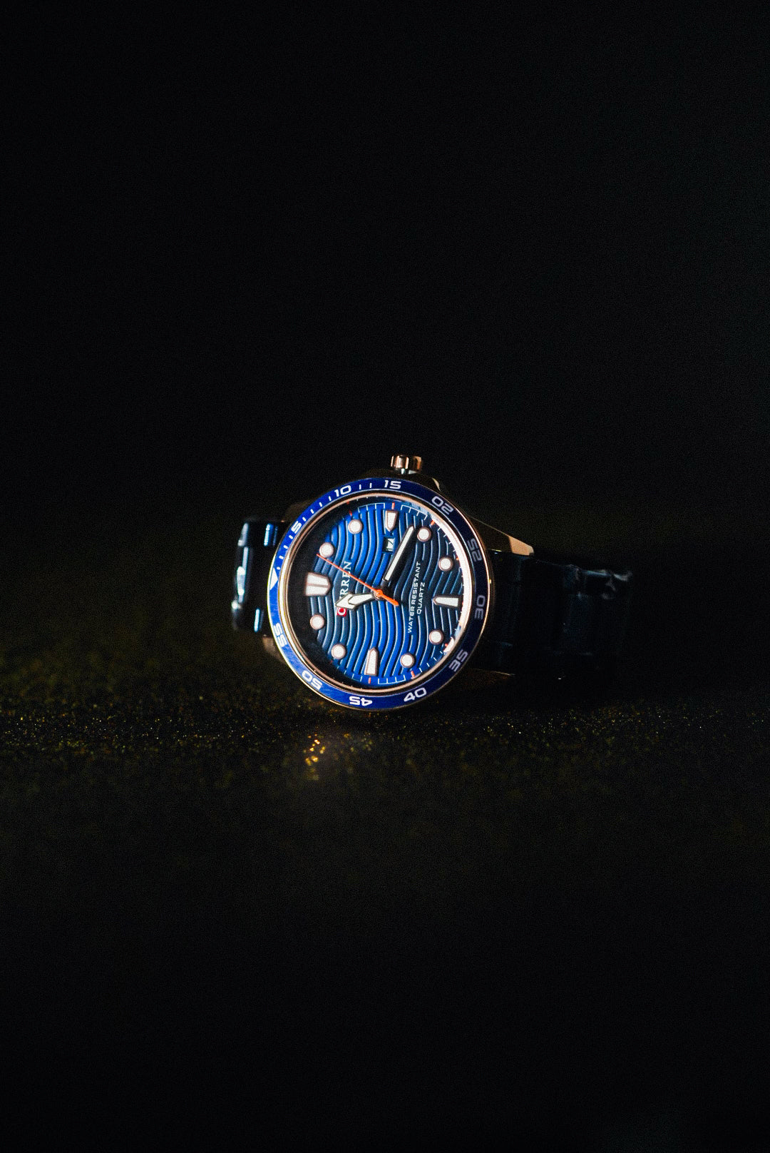 RELOJ CURREN METAL AZUL