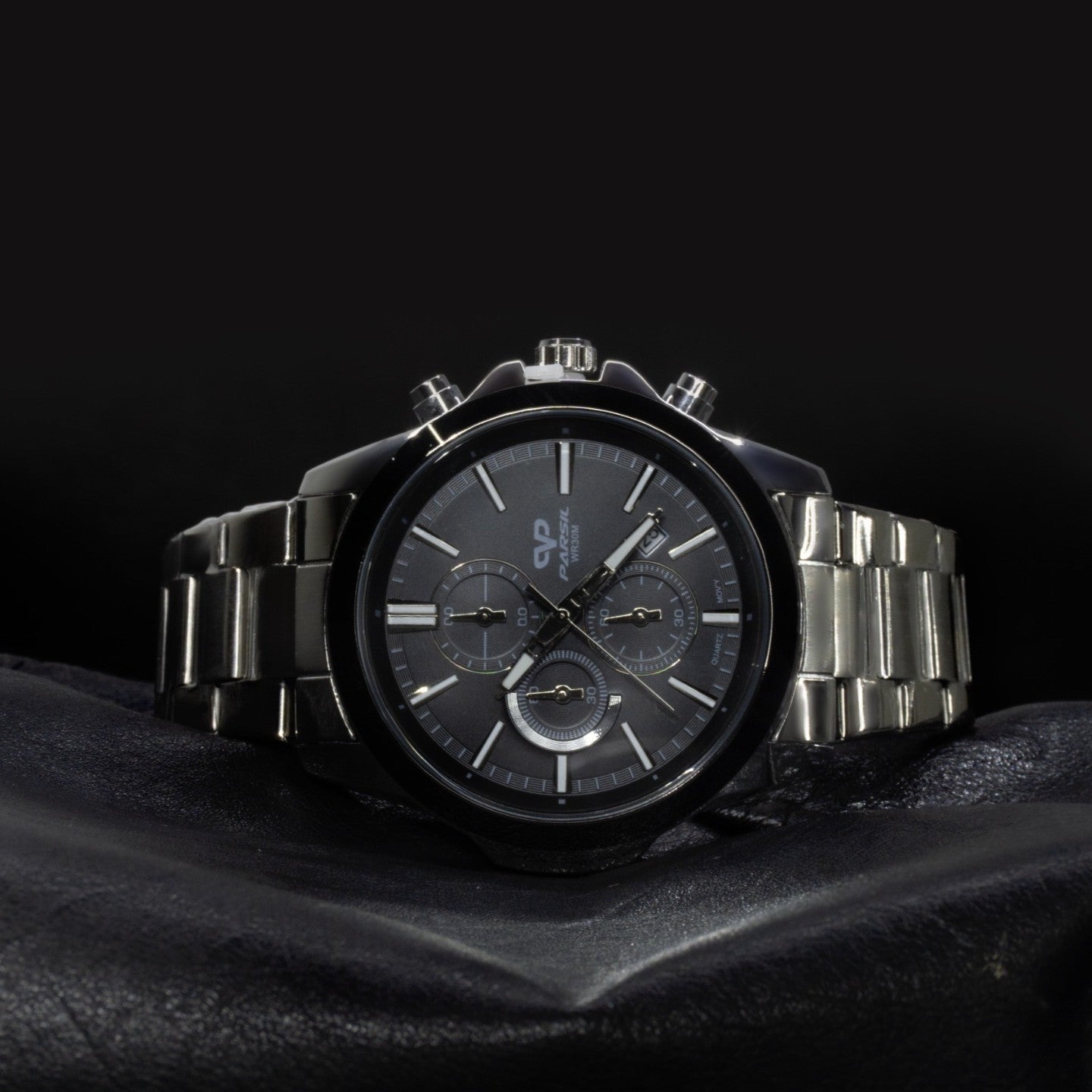 RELOJ PARSIL NEGRO