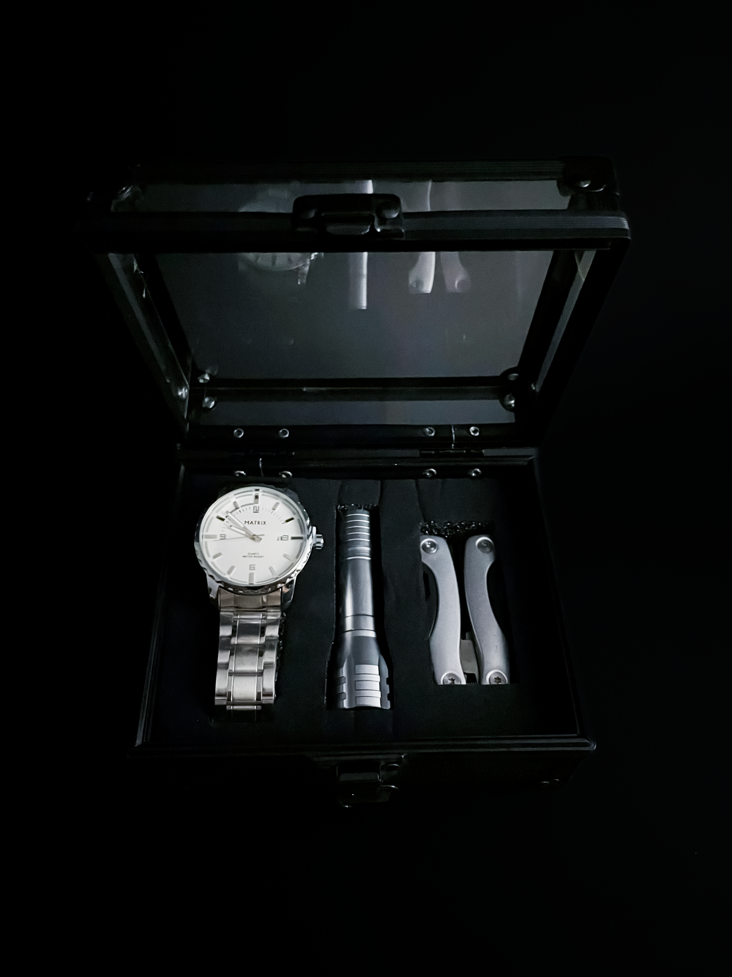 RELOJ COMBO MATRIX 4 EN 1