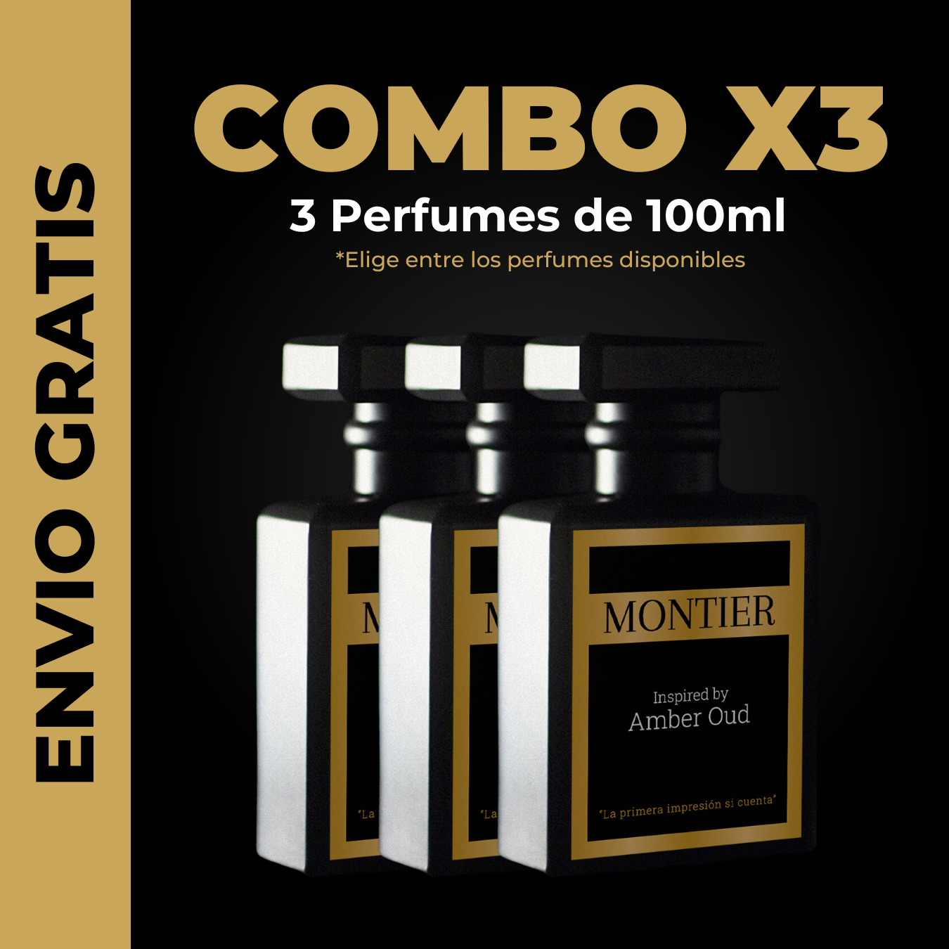 Combo 3 Perfumes 100ml