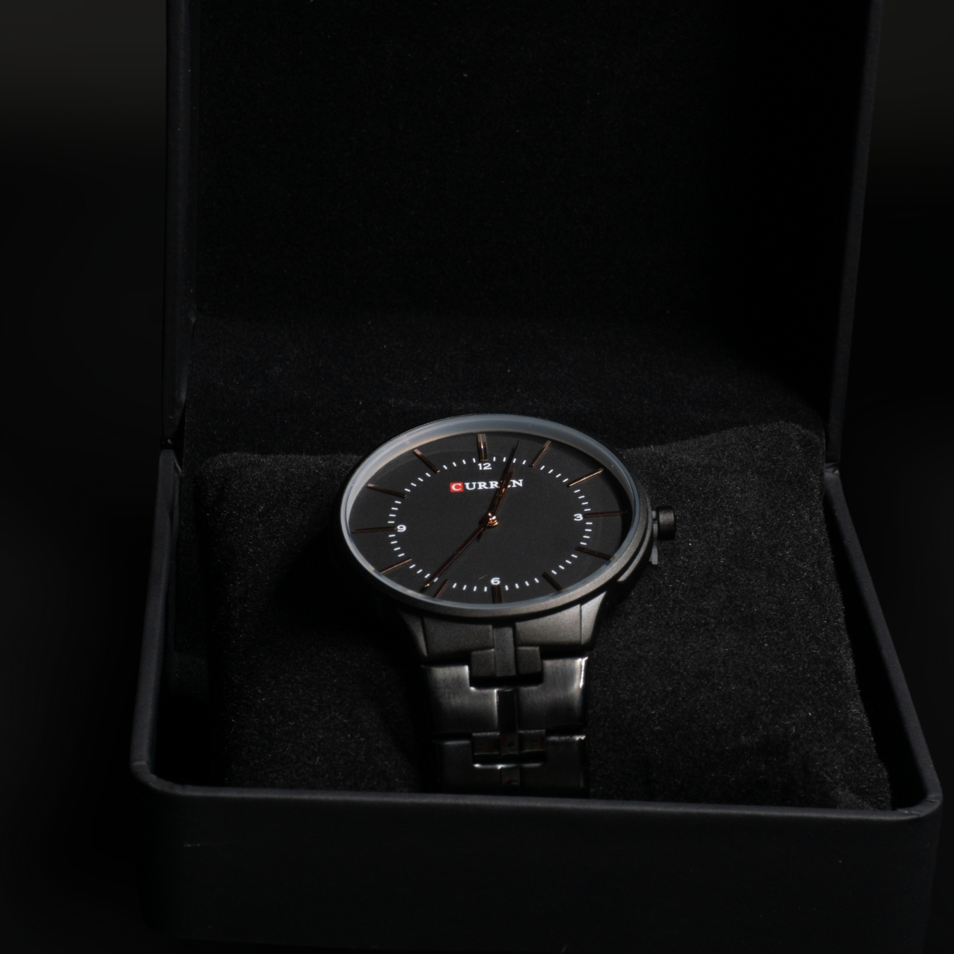 RELOJ CURREN NEGRO M04