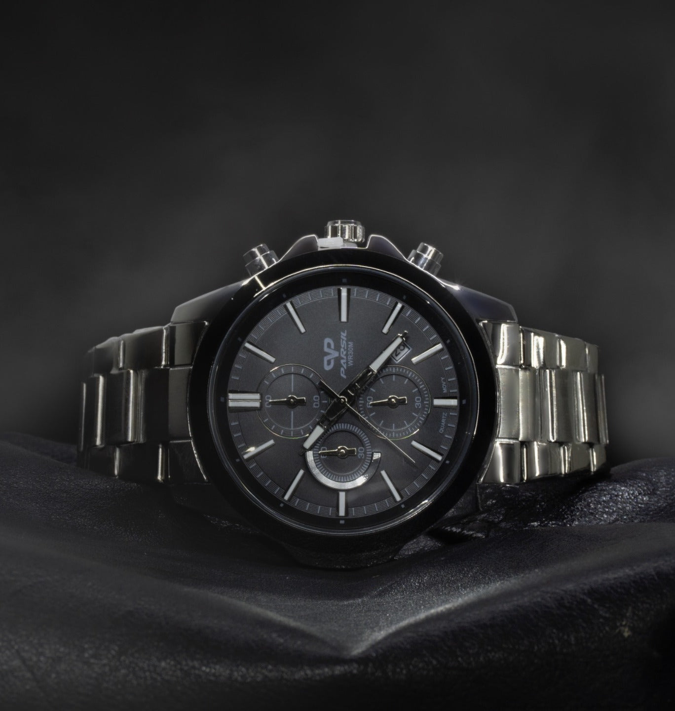 RELOJ PARSIL NEGRO