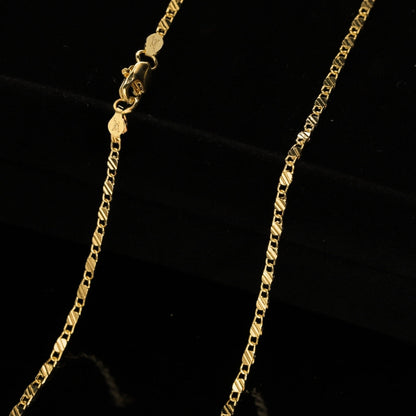 Cadena Espejo Rayada