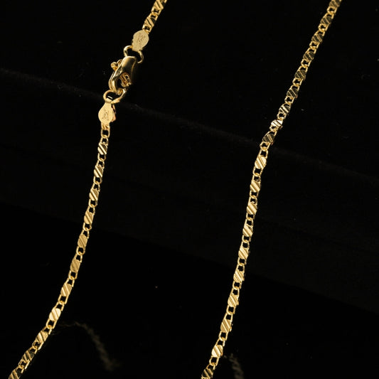 Cadena Espejo Rayada