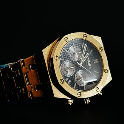 RELOJ SKMEI DORADO M01