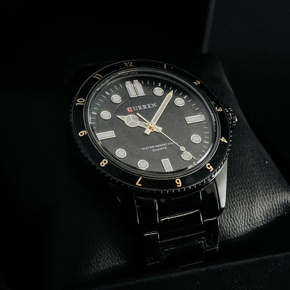 RELOJ CURREN NEGRO M06