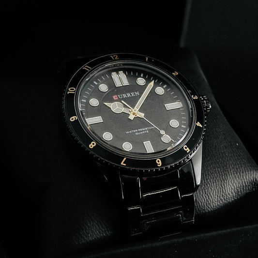 RELOJ CURREN NEGRO M06