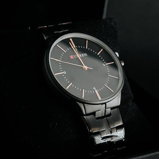RELOJ CURREN NEGRO M04