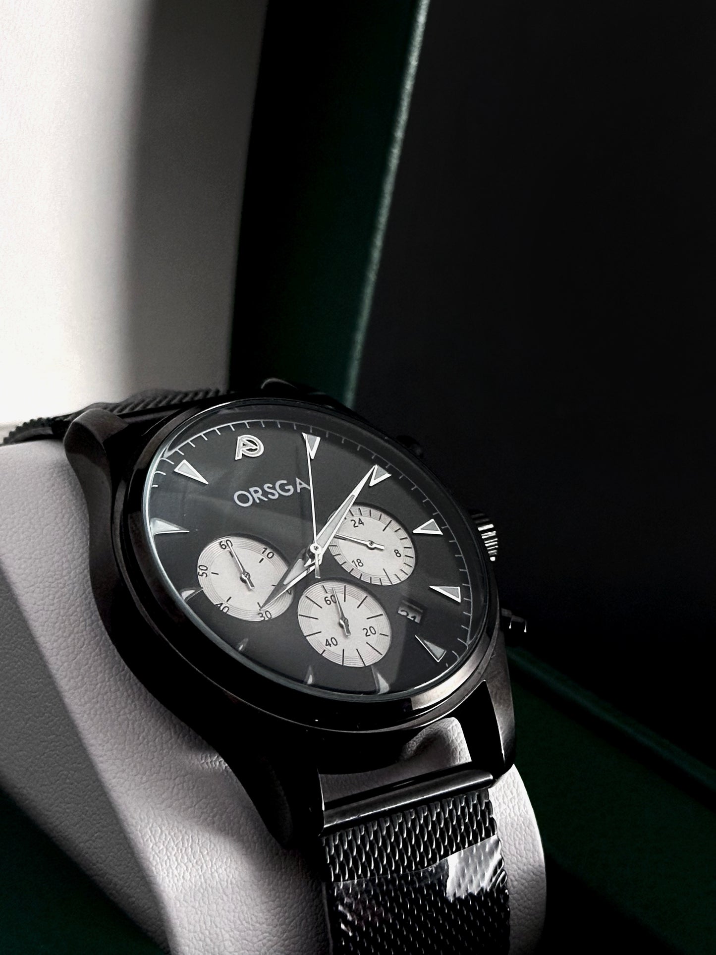 RELOJ ORSGA CRONO NEGRO M01
