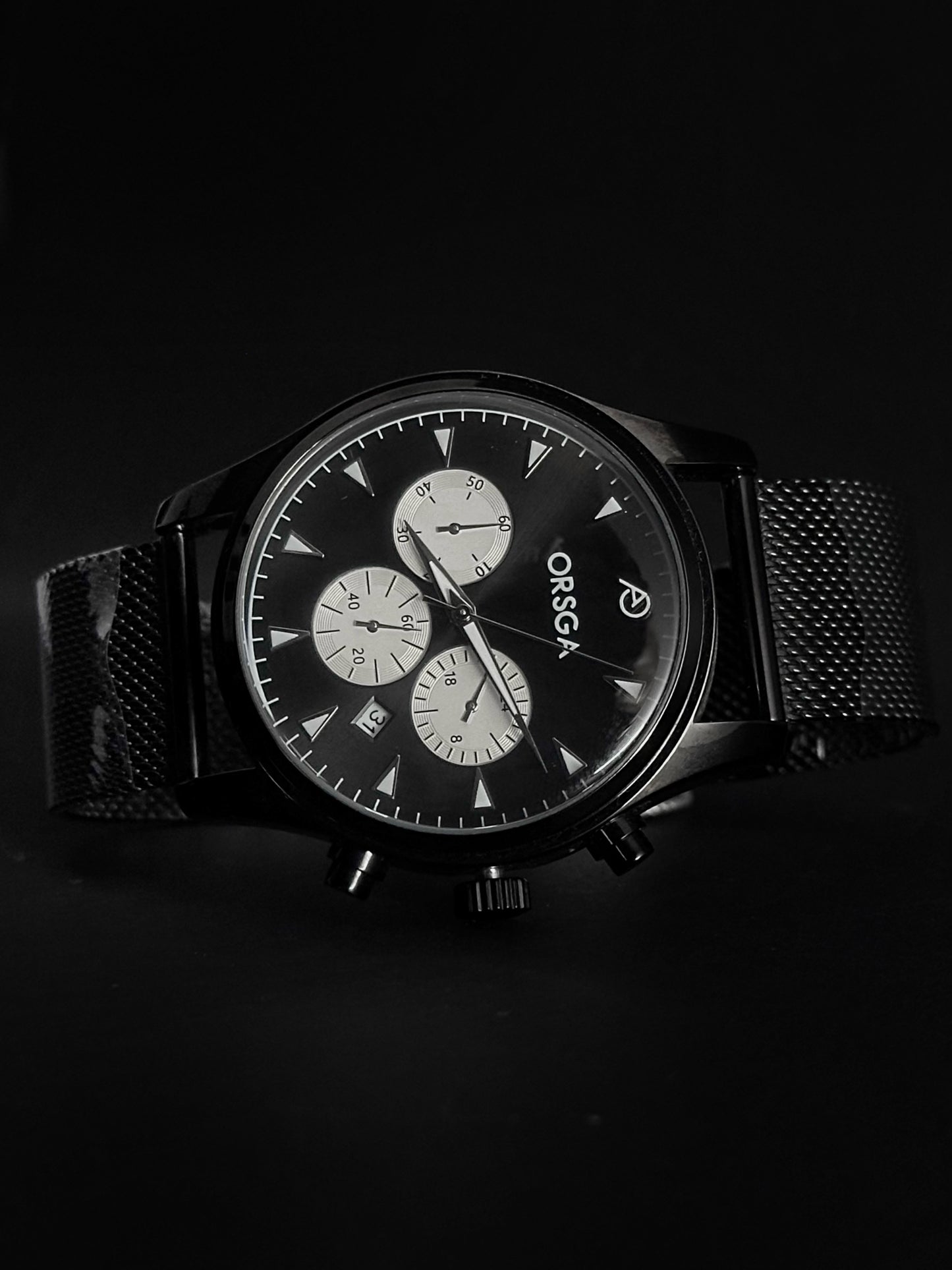 RELOJ ORSGA CRONO NEGRO M01